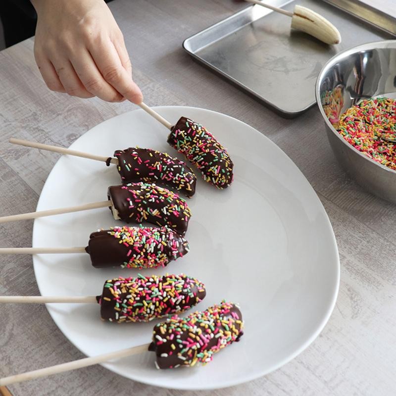 チョコバナナ 用チョコレート 早くキレイに固まるチョコバナナ用専用 ...