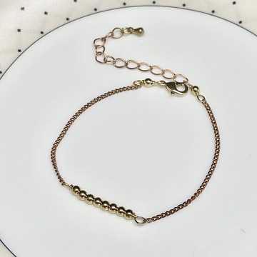 老林雜貨 | 一串銅珠手鍊