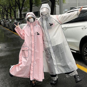 💗臺灣出貨💗卡通雨衣成人長款全身單人電動車摩托車防暴雨男女通用防水雨披0401