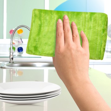 JoyLife 超值5入台灣製不沾污不卡油神奇木纖擦巾【MF0186】(SF0035)