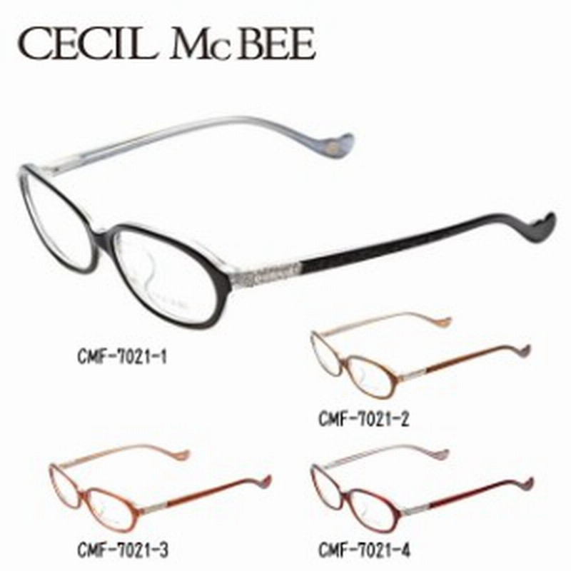 セシルマクビー メガネフレーム Cecil Mcbee 伊達 眼鏡 Cmf7021 全4カラー レディース ファッションメガネ 通販 Lineポイント最大1 0 Get Lineショッピング