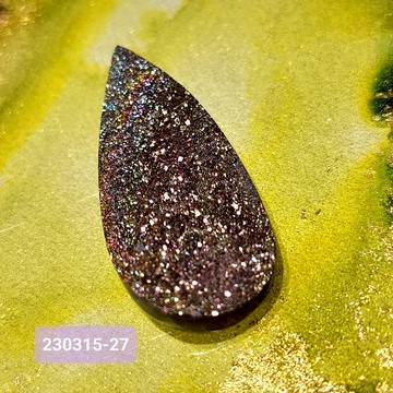 【土桑精品】彩虹黃鐵礦珠寶片230315-27號(Pyrite) ~對應太陽神經叢，提升自信、增加記憶，追求工作時使用