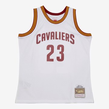 Mitchell & Ness SW JERSEY - CLEVELAND CAVALIERS 15-16 LEBRON JAMES #23 HOME 男 籃球背心 JY10747-CCAWHIT
