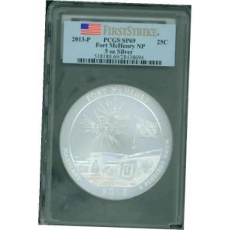 品質保証書付】 アンティークコイン NGC PCGS 2013-P FORT McHENRY NP