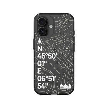 iPhone 16 Clear (相機按鈕) 酷墨灰 - Nature Explorers 自然探索指南 - 阿爾卑斯