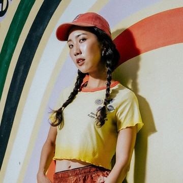 【FLIPPOS X 搖滾路跑 聯名】LIBERTY MUSE CROPPED TEE