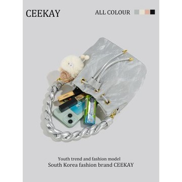 CEEKAY原創正品腋下水桶包高級感輕奢小眾流行包包女夏新款斜挎包