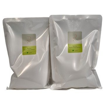 O'right 歐萊德 竹萃保濕洗髮精補充包 適用乾燥受損髮 含天然竹萃取 USDA Biobased天然永續認證  600ml  2包