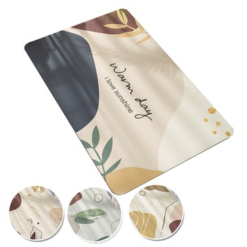 Dido home 莫蘭迪色 膠底軟式珪藻土 衛浴吸水地墊 (HM091)-40x60cm