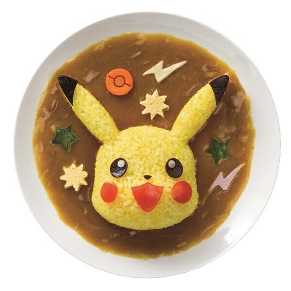 ご飯抜き型 ポケットモンスター ピカチュウ キャラカレー デコ型 押し ...