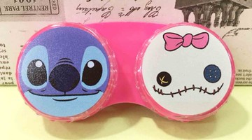 【震撼精品百貨】Stitch_星際寶貝史迪奇~置物盒-粉*06408