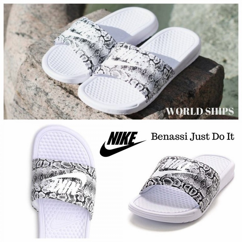 サンダル ナイキ ベナッシ メンズ レディース Nike Benassi Just Do It Print ホワイト ブラック 海外限定 正規品 通販 Lineポイント最大0 5 Get Lineショッピング
