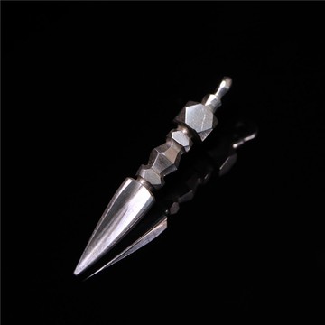 尼泊爾手工寒鐵金剛橛藏式鐵制手工制作金剛杵降魔杵金剛橛普巴杵1入