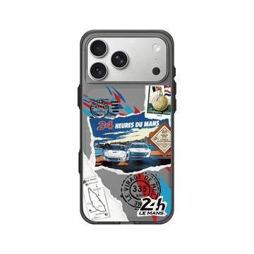 iPhone 17 Pro Max Clear (相機按鈕) 酷墨灰 - 24 Hours of Le Mans - 24H - Collage