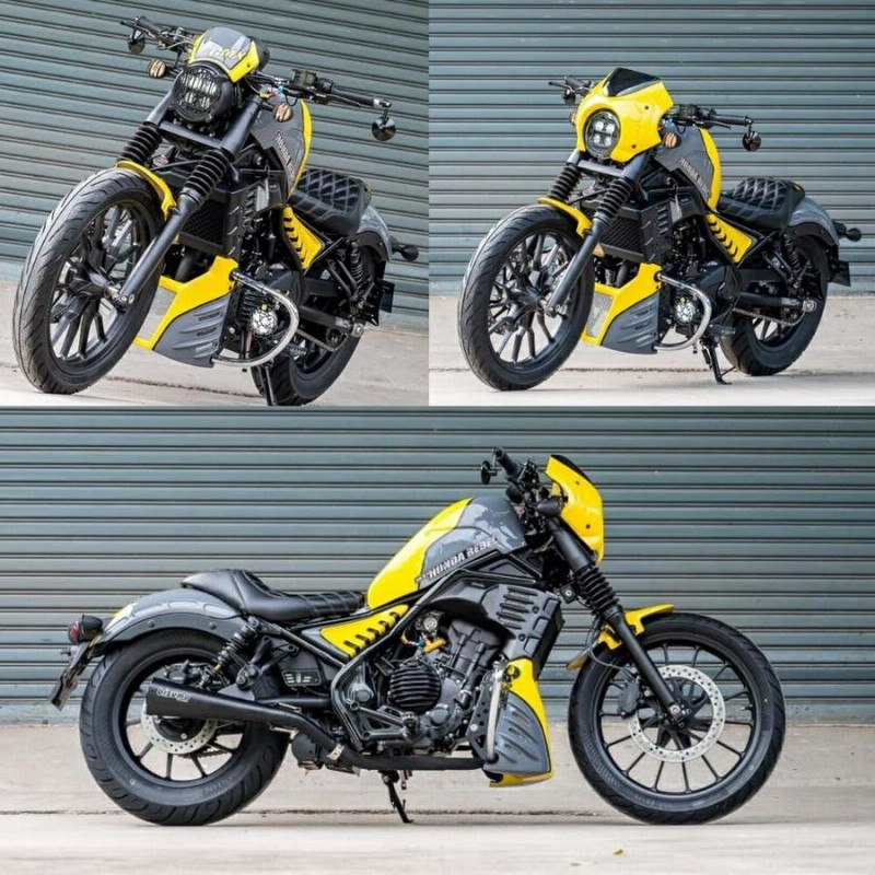 ホンダ レブル250 アンダーカウル一体型エンジンガード Honda Rebel