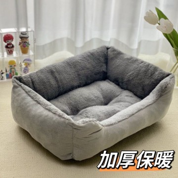 🔥臺灣24H🔥【超保暖】 寵物窩 狗狗窩 貓咪睡窩 貓咪窩 方形狗窩 貓睡墊 貓窩 大狗窩 寵物窩 寵物床 貓睡窩