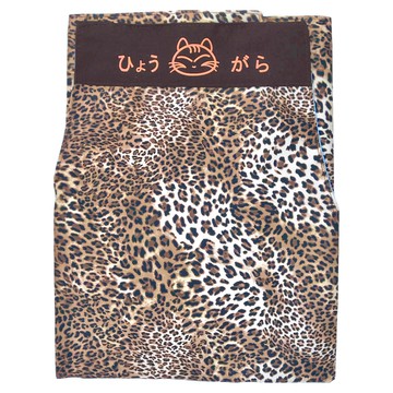 熊圓 二口圍裙 豹紋 綁帶式 雙口袋設計  1件