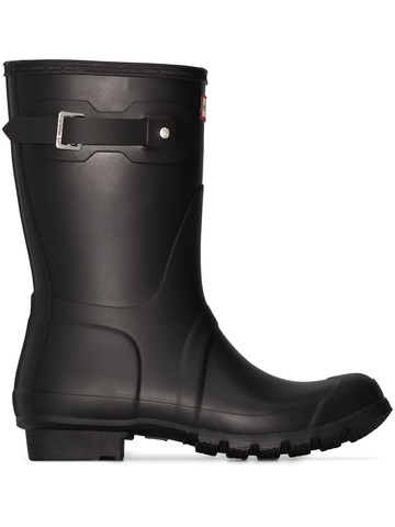 Hunter - Original Wellington boots - women - Rubber/Rubber/Fabric - 7 - Black