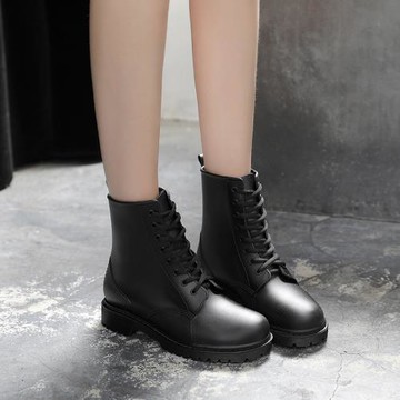 雨牧情侶款雨靴成人時尚馬丁雨鞋女新款水鞋防水中筒膠鞋防滑套鞋