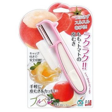 | 現貨 |日本製 燕三条 下村工業 水蜜桃🍑番茄🍅軟皮削皮刀 刨刀