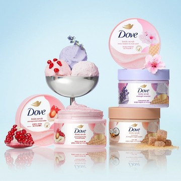 Dove Body Scrub 298g (Set/Single) (4 Options)