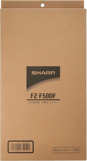 [3東京直購] SHARP 原廠 FZ-F50DF 加濕空氣清淨機 脫臭濾網 過濾網 可用10年 KC-500Y8 500Y9 50TH3 F50E3
