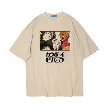 星際牛仔 T恤 Cowboy Bebop 渡邊信一郎 混沌武士 動漫純棉tee