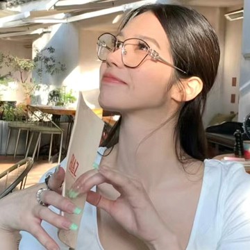 眼鏡 鏡框 眼鏡架 大鏡框 銀框眼鏡 女生黑框眼鏡 造型眼鏡 素顏神器 懶人神器 012