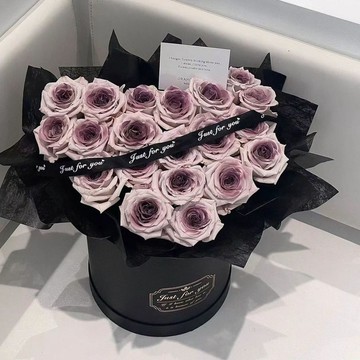 🌷花束禮物🌷永生玫瑰花束烏梅子醬送女友閨蜜朋友生日禮物女生2.14情人節禮物母親節 教師節 情人節 生日禮物 永生花