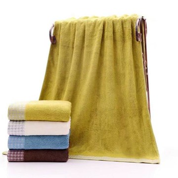 新款好蘭朵高檔竹纖維鍛檔浴巾實體店爆款超強吸水速干不掉毛550g