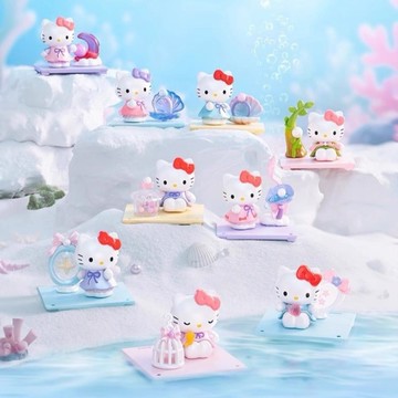 三麗鷗Sanrio Hello Kitty凱蒂 珠光夢影系列 微盒Pro 盲盒(隨機出貨)