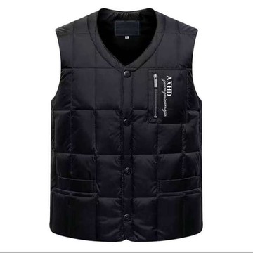 【秋冬】男士羽絨棉馬甲 羽绒服背心 外穿背心坎肩內膽爸爸裝,男裝上衣 保暖馬甲 背心 無袖