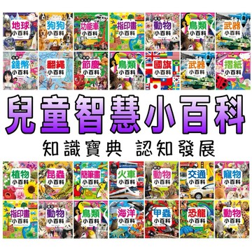 ⭐️現貨硬殼精裝版⭐️［童趣店鋪] 兒童智慧小百科 昆蟲 動物 恐龍 甲蟲 海洋 寵物 交通 火車 細菌 黏土 幼福文化