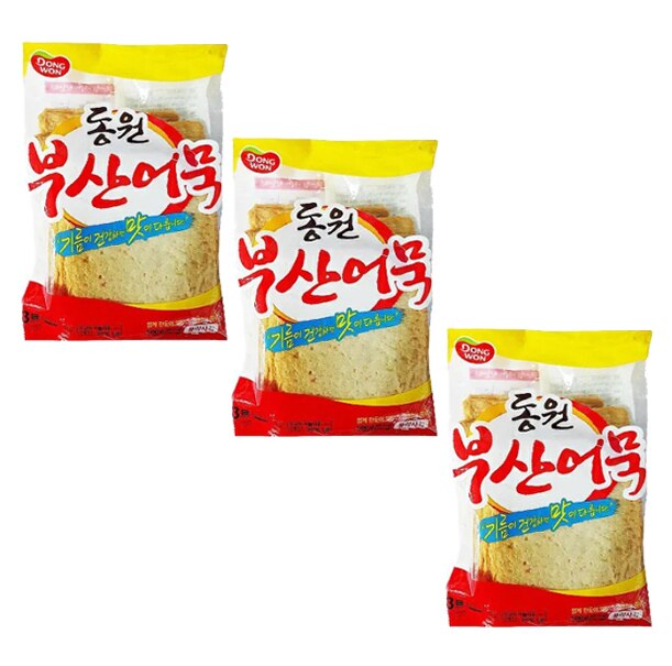 東遠 釜山四角おでん 500g(10枚入) 3袋セット　おでん 韓国 トッポギ おでん 四角おん