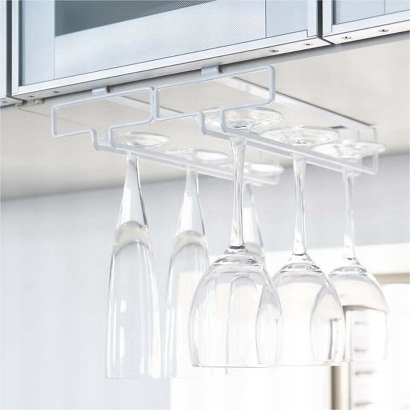 山崎実業 ワイングラス 収納 タワー 戸棚下ワイングラスハンガー ダブル ホワイト 2464 吊り下げ グラスホルダー 2列 おしゃれ 吊戸棚 通販 Lineポイント最大0 5 Get Lineショッピング