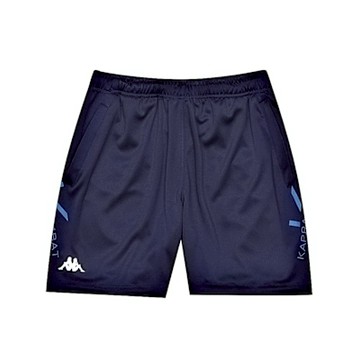 KAPPA義大利舒適型男吸溼排汗針織半短褲 丈青 32166XWB29