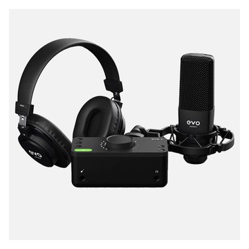 Audient EVO SRB Start Recording Bundle 錄音介面套組 含軟體 麥克風【黃石樂器】