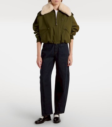 Givenchy Shearling-trimmed jacket