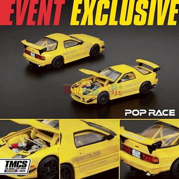 『 單位日貨 』PopRace 1/64 PR64-286 馬來西亞 TMCS限定 RX7 FC3S RE 雨宮