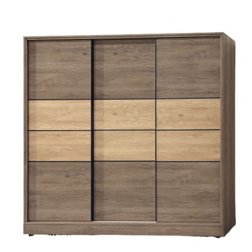 【MUNA 家居】艾菲7.5X6.5尺推門衣櫥/1001