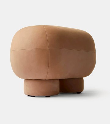 101 Copenhagen Big Foot Bench Petit leather stool