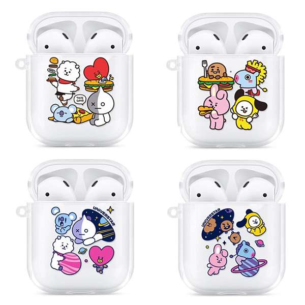 GARMMA 宇宙明星BT21 AirPods 1&2代 耳機盒 TPU保護套