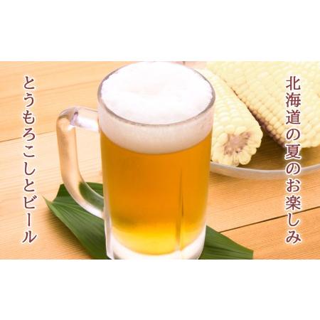 ふるさと納税 2024年夏発送 キリンラガービール 500ｍl 12缶＆白いとうもろこしピュアホワイト14本 北海道千歳市