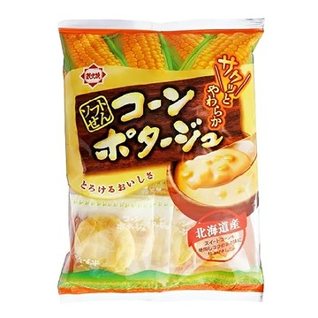 日本本田 北海道玉米濃湯風味餅72g