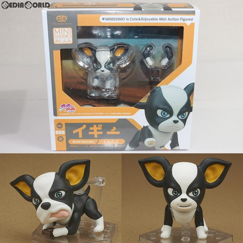 新品即納』{FIG} みにっしも イギー ジョジョの奇妙な冒険 第三