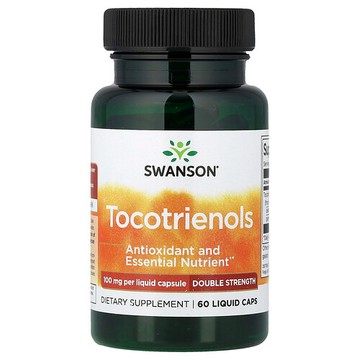 Swanson Vitamins, 生育酚類，100 毫克，60 粒液體膠囊