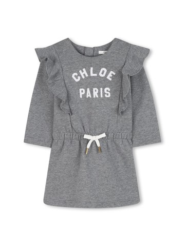 chloé dress with logo