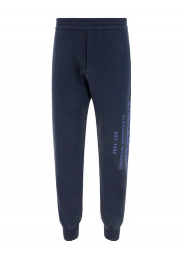 Alexander Mc Queen - Sweatpants - Mens - Blue