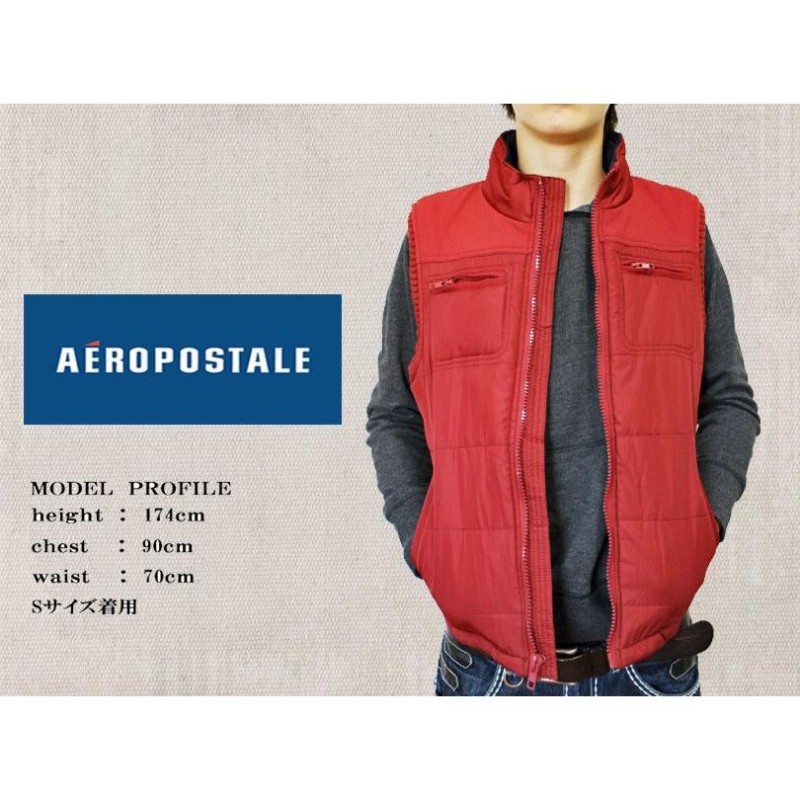 aeropostale ✨ エアロポステール 中綿ベスト ネイビー - ジャケット ...