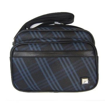 POLO sandia 肩側包中容量主袋+外袋共三層進口防水防刮皮革+棉質內裡